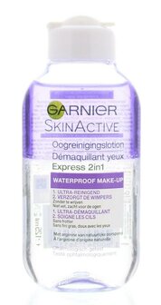 Skin naturals express oogreinigingslotion 2-in-1 Garnier 125ml