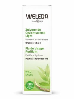 Wilg zuiverende gezichtscreme light Weleda 30ml