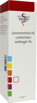 Levomenthol 1% carbomeer D &amp; B Fagron 100g