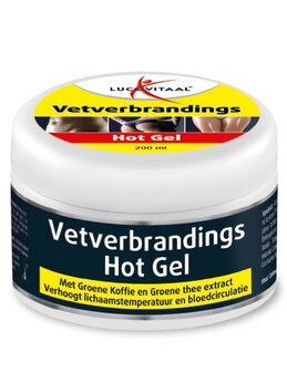 Vetverbranding gel Lucovitaal 200ml