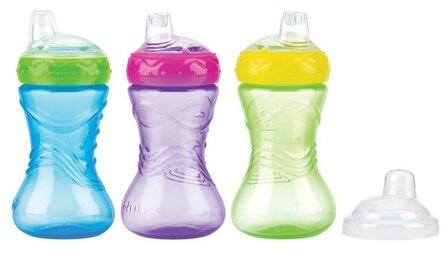 Easy grip antilekbeker 6+ maanden Nuby 300ml