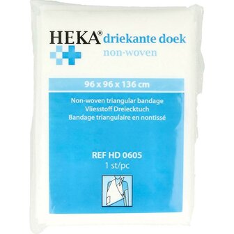 Driekante doek non-woven Heka 1st