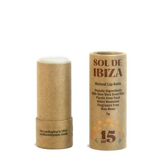 Lippenbalsem SPF15 vegan Sol de Ibiza 5g