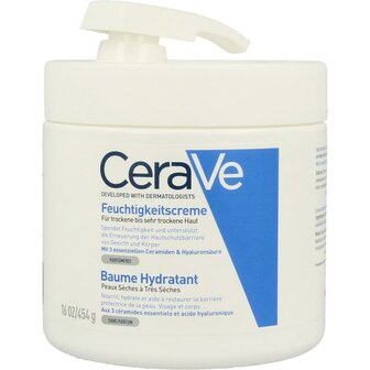 Hydraterende creme pomp Cerave 454g
