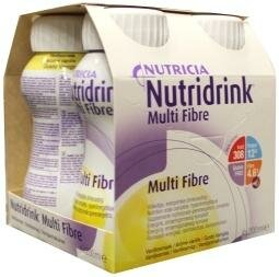 Multi fibre vanille 200ml Nutridrink 4st