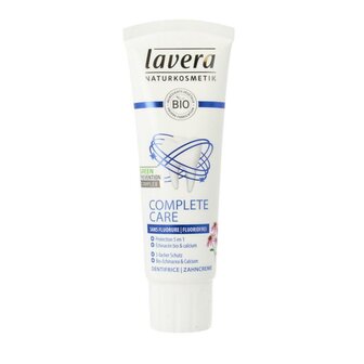 Tandpasta dentifrice/complete fluoride free FR-DE Lavera 75ml