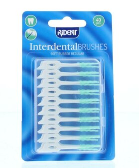 Interdental brushes soft rubber Rident 40st