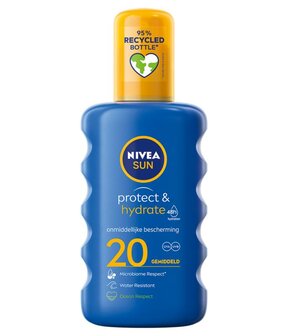 Sun protect &amp; hydrate zonnespray SPF20 Nivea 200ml