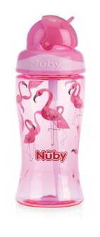 Flip it beker 360ml roze 3+ jaar Nuby 1st