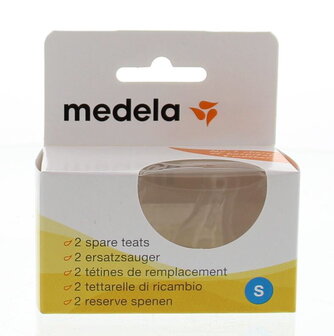 Speen slow flow small Medela 2st