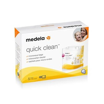 Quickclean magnetronzak Medela 5st