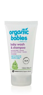 Organic babies wash &amp; shampoo lavender Green People 150ml
