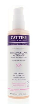 Verzachtende micellair gel gevoelige huid Cattier 200ml