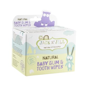 Natural baby gum &amp; tooth wipes Jack n Jill 25st