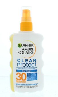 Ambre solaire spray clear protect 30 Garnier 200ml