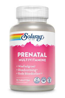 Prenatal multivitamine Solaray 90tb