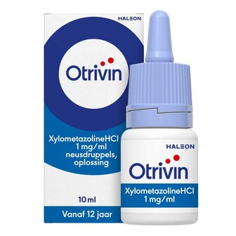 Druppels 1 mg verzachtend Otrivin 10ml