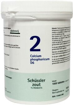Calcium phosphoricum 2 D6 Schussler Pfluger 1000tb