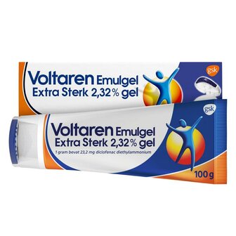 Emulgel extra sterk 2.32% Voltaren 100g