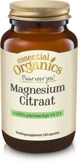 Magnesium citraat puur Essential Organ 160vc
