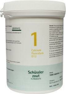 Calcium fluoratum 1 D12 Schussler Pfluger 1000tb