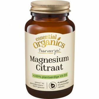 Magnesium citraat puur Essential Organ 60vc