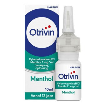 Menthol spray 12 jaar Otrivin 10ml