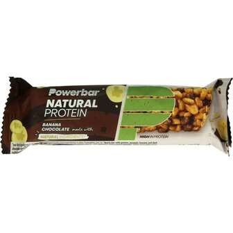 Natural protein bar banaan chocolade Powerbar 40g