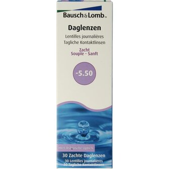 Daglenzen -5.50 Bausch &amp; Lomb 30st