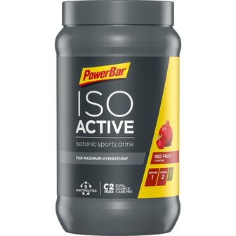 Isoactive red fruit punch Powerbar 600g