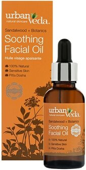 Soothing facial oil Urban Veda 30ml