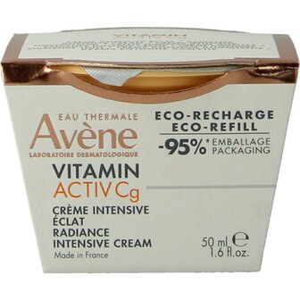 Vitamine activ Cg creme stralende teint refill Avene 50ml