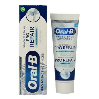 Pro-Science advanced repair whitening tandpasta Oral B 75ml