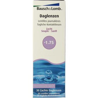 Daglenzen -1.75 Bausch &amp; Lomb 30st