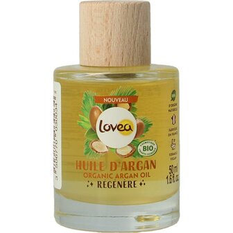 Argan oil organic regeneration Lovea 50ml