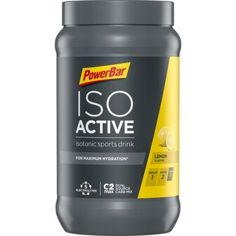 Isoactive lemon Powerbar 600g