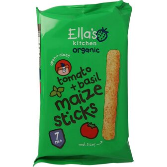 Maize sticks tomato &amp; basil 7m+ bio Ella's Kitchen 16g