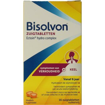 Bisolvon zuigtabletten Bisolvon 16zt