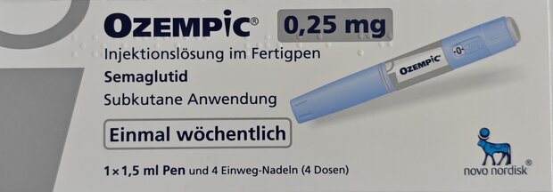 OZEMPIC 0,25 INJVST 1,34MG/ML PEN 1,5ML+TOEB START 1,00 ST
